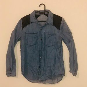 Denim Button Down